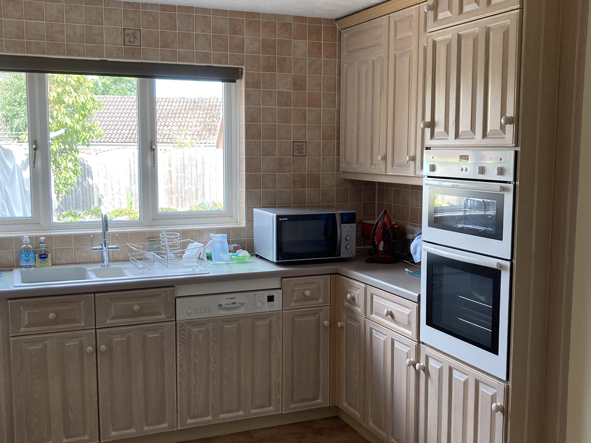 Fitted Kitchen in Chester - Right side, Before